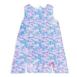Girls Size 7 Flamingo 🦩 Boutique Dress